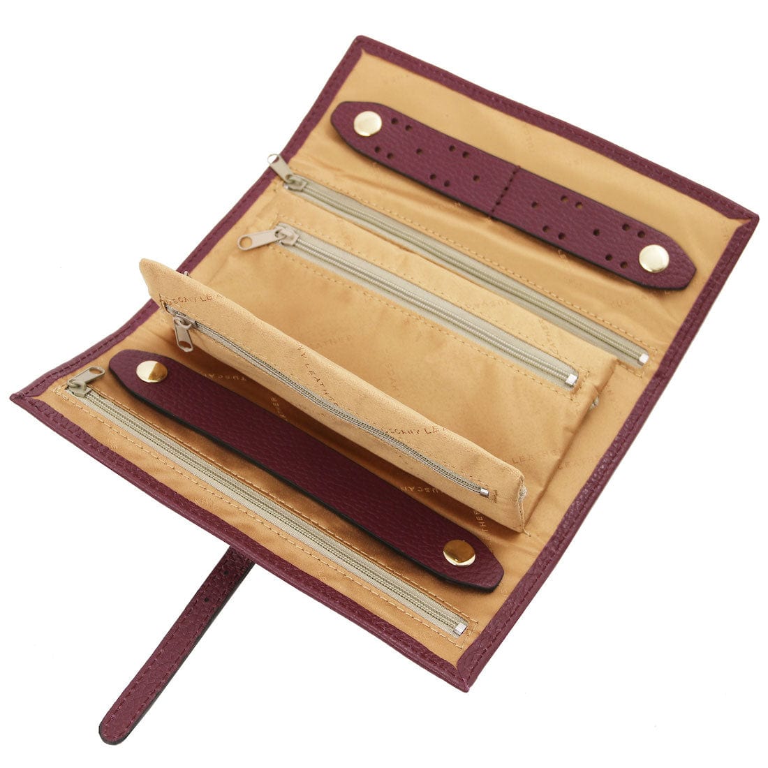 Accesorios de piel para mujer Joyero de piel suave | TL142193 San Rocco Italia