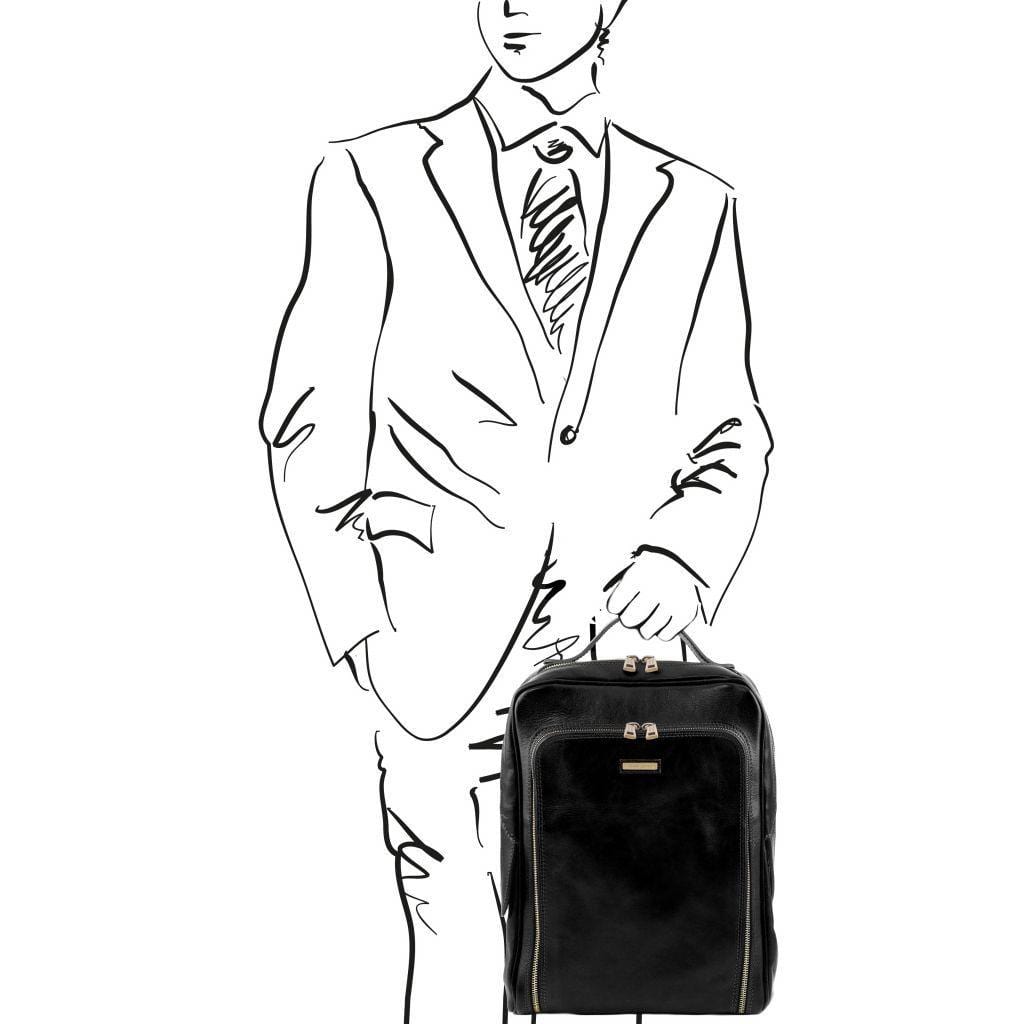 Lederrucksäcke Bangkok - Matter Leder-Laptoprucksack | TL141793 San Rocco Italia