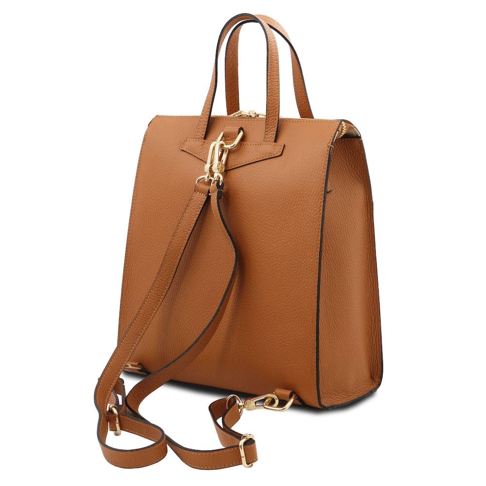 Mochilas de piel para mujer TL Bag - Mochila convertible de piel italiana | TL142211 San Rocco Italia