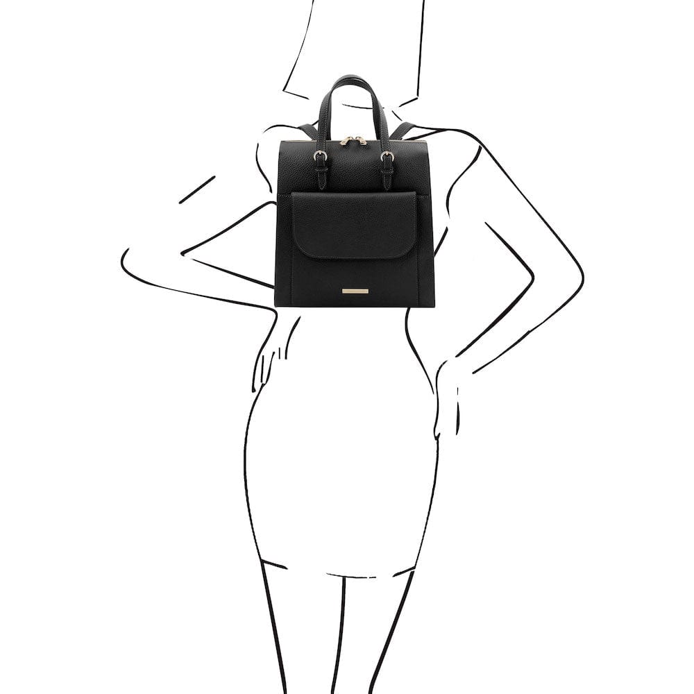 Mochilas de piel para mujer TL Bag - Mochila convertible de piel italiana | TL142211 San Rocco Italia