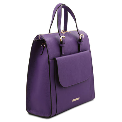 Mochilas de piel para mujer TL Bag - Mochila convertible de piel italiana | TL142211 San Rocco Italia