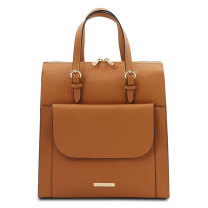 Mochilas de piel para mujer Cuero TL Bag - Mochila convertible de piel italiana | TL142211 San Rocco Italia