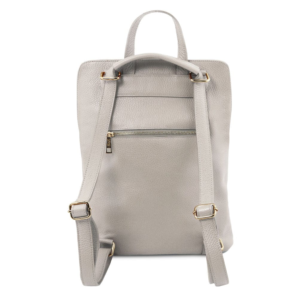 Leren damesrugzakken TL Bag - Damesrugzak van zacht leer - Converteerbare 2-in-1 rugzak/schoudertas | TL141682 San Rocco Italia