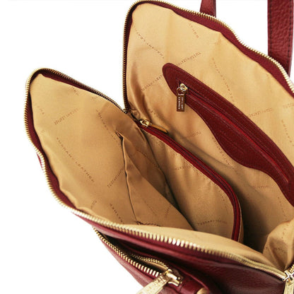 Leren damesrugzakken TL Bag - Damesrugzak van zacht leer - Converteerbare 2-in-1 rugzak/schoudertas | TL141682 San Rocco Italia