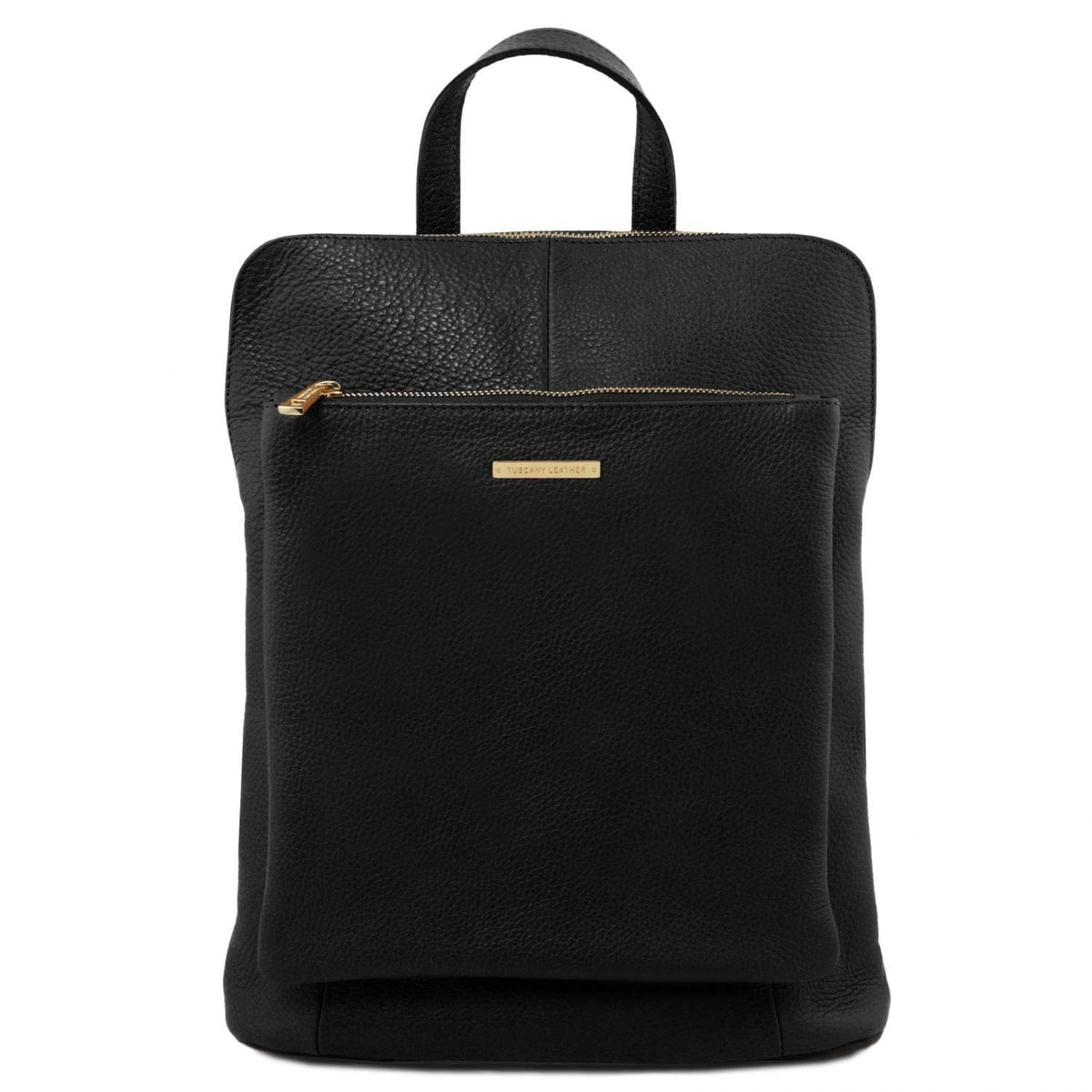 Leren damesrugzakken Zwart TL Bag - Damesrugzak van zacht leer - Converteerbare 2-in-1 rugzak/schoudertas | TL141682 San Rocco Italia
