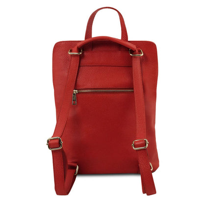 Leren rugzakken voor dames TL Bag - Zachte leren rugzak voor dames, omvormbaar tot 2-in-1 rugzak/schoudertas | TL141682 San Rocco Italia