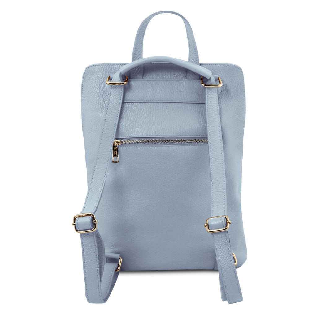 Leren rugzakken voor dames TL Bag - Zachte leren rugzak voor dames, omvormbaar tot 2-in-1 rugzak/schoudertas | TL141682 San Rocco Italia