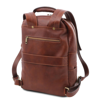 Zaini in pelle Melbourne - Zaino italiano porta computer in pelle | TL142205 San Rocco Italia
