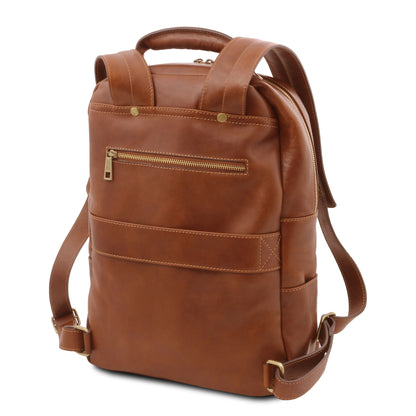 Zaini in pelle Melbourne - Zaino italiano porta computer in pelle | TL142205 San Rocco Italia