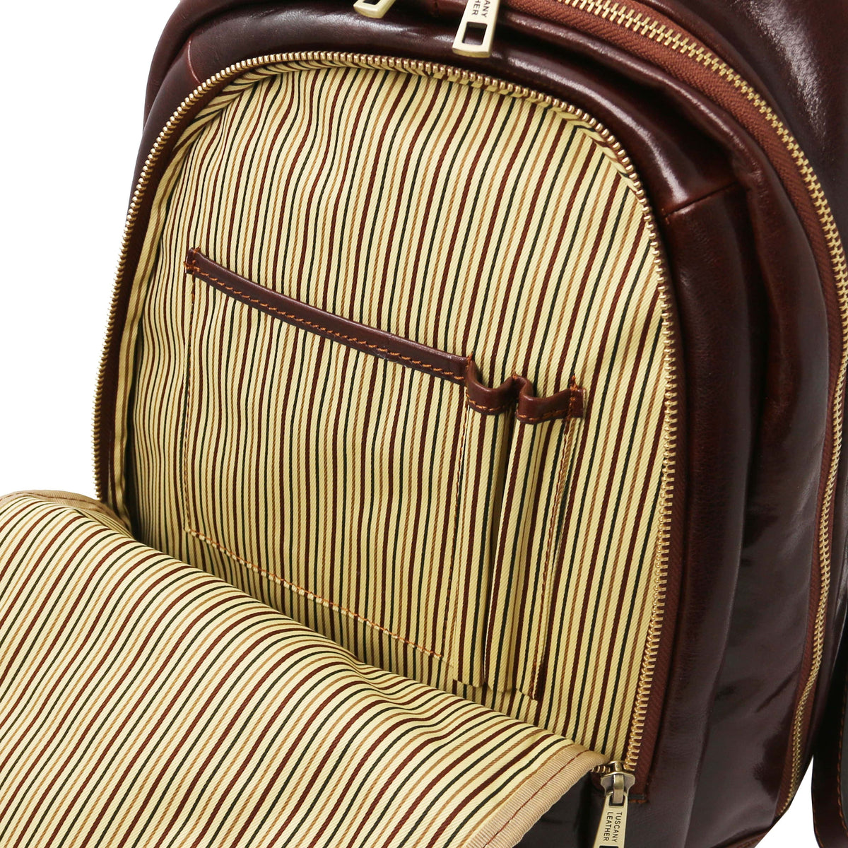 Lederrucksäcke Perth - Lederrucksack mit 2 Fächern | TL142049 San Rocco Italia