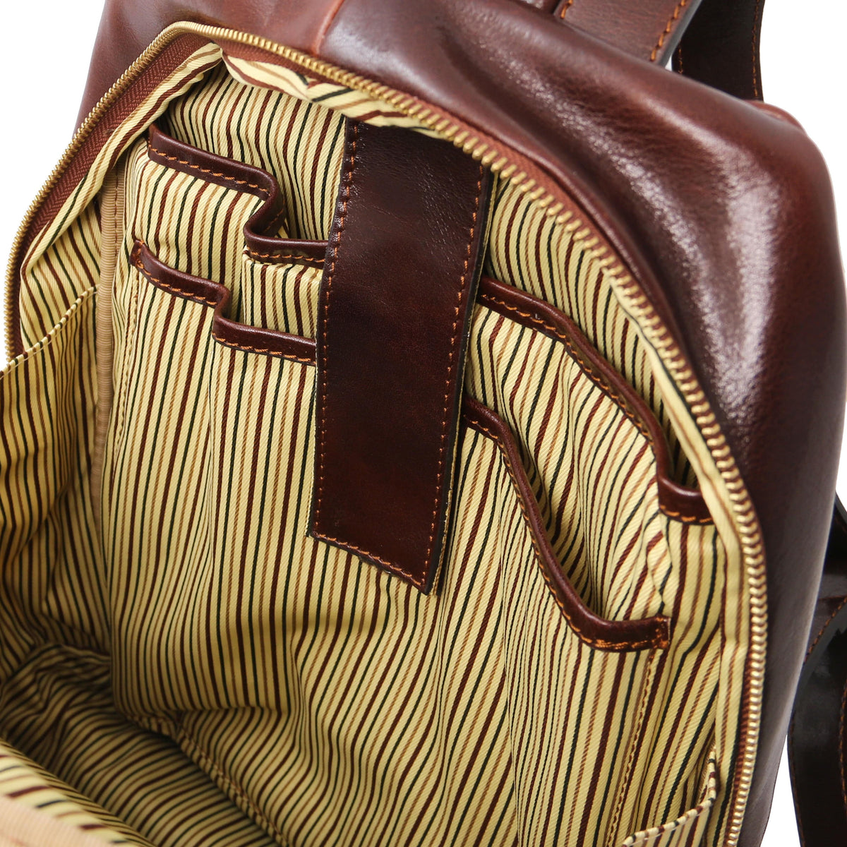 Lederrucksäcke Perth - Lederrucksack mit 2 Fächern | TL142049 San Rocco Italia