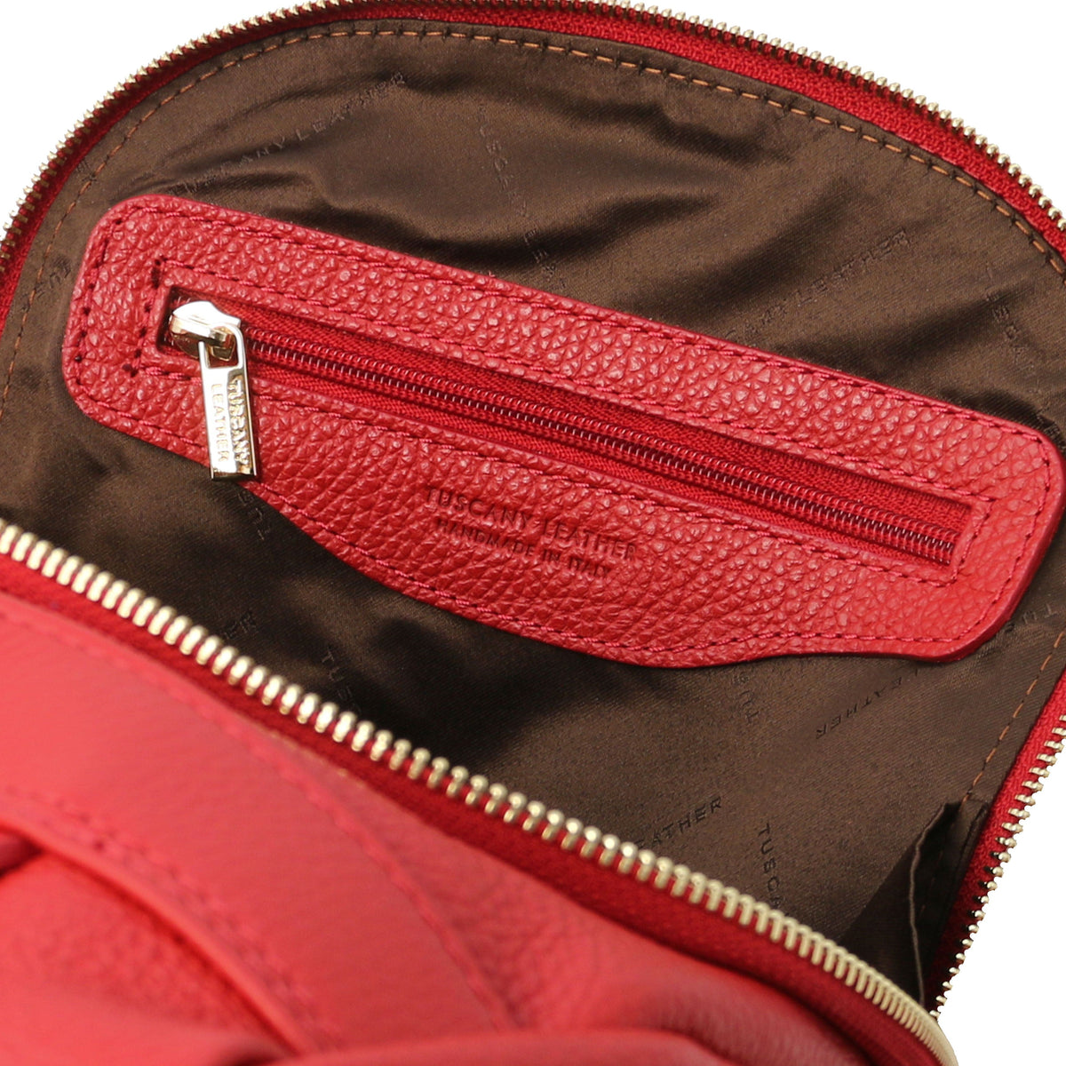 Lederrucksäcke TL Bag - Rucksack aus weichem Leder - Verwandelbare 2-in-1-Rucksack-/Schultertasche | TL142138 San Rocco Italia