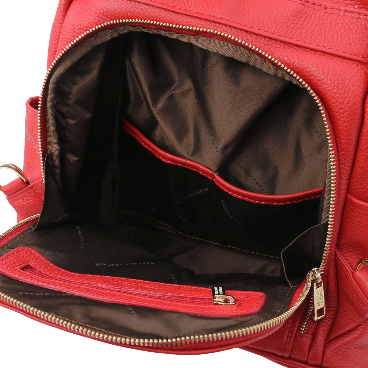 Lederrucksäcke TL Bag - Rucksack aus weichem Leder - Verwandelbare 2-in-1-Rucksack-/Schultertasche | TL142138 San Rocco Italia