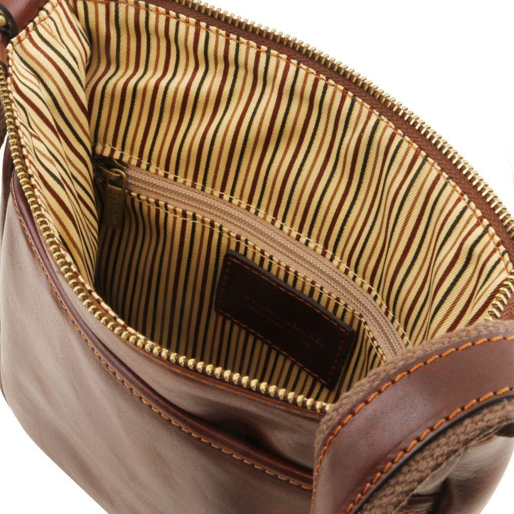 Leather bags for men Jason - Leather Crossbody Bag | TL141300 San Rocco Italia