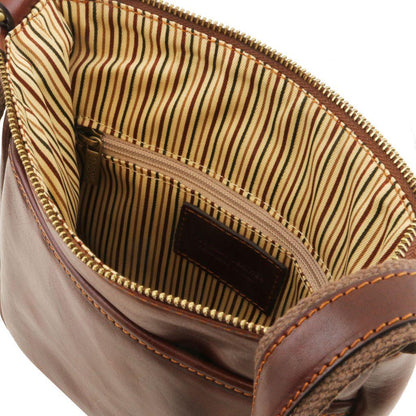 Leather bags for men Jason - Leather Crossbody Bag | TL141300 San Rocco Italia