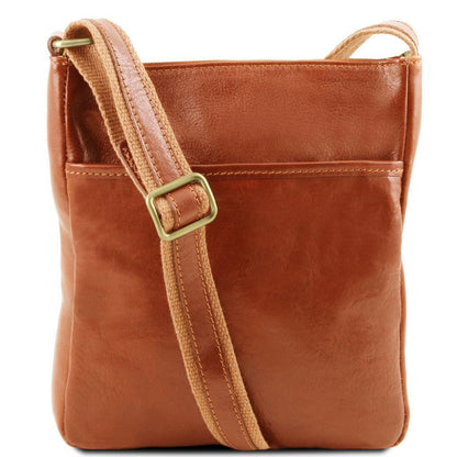 Leather bags for men Honey Jason - Leather Crossbody Bag | TL141300 San Rocco Italia