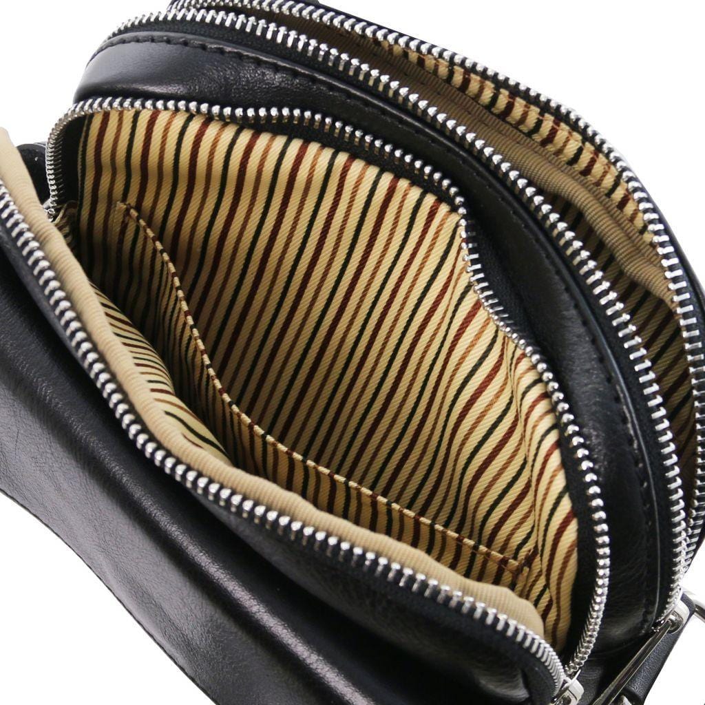 Ledertaschen für Herren Larry - Leder-Crossbody-Tasche | TL141915 San Rocco Italia
