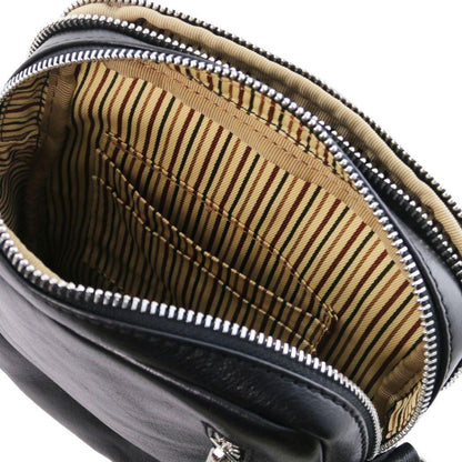Ledertaschen für Herren Larry - Leder-Crossbody-Tasche | TL141915 San Rocco Italia