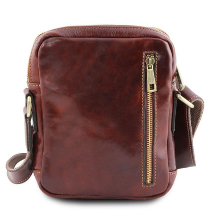 Ledertaschen für Herren Larry - Leder-Crossbody-Tasche | TL141915 San Rocco Italia