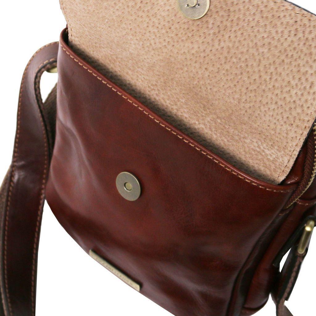 Ledertaschen für Herren Larry - Leder-Crossbody-Tasche | TL141915 San Rocco Italia