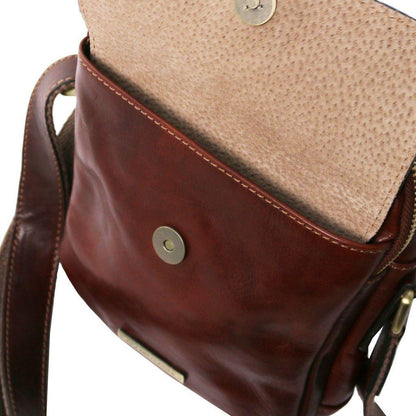 Ledertaschen für Herren Larry - Leder-Crossbody-Tasche | TL141915 San Rocco Italia