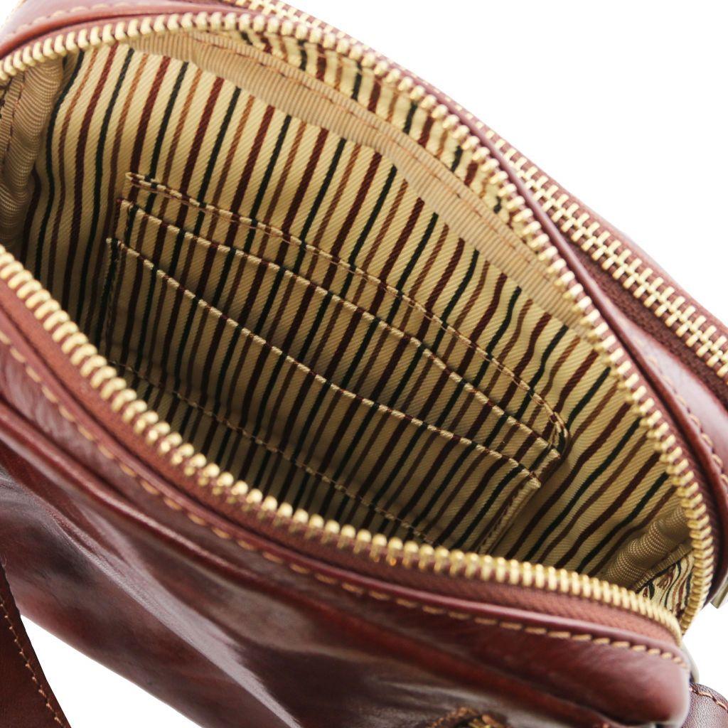 Ledertaschen für Herren Larry - Leder-Crossbody-Tasche | TL141915 San Rocco Italia