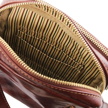 Ledertaschen für Herren Larry - Leder-Crossbody-Tasche | TL141915 San Rocco Italia