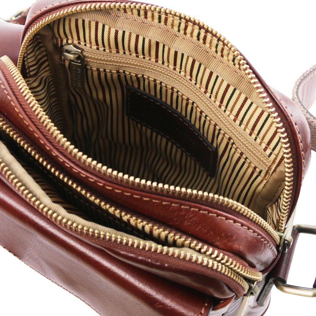 Ledertaschen für Herren Larry - Leder-Crossbody-Tasche | TL141915 San Rocco Italia