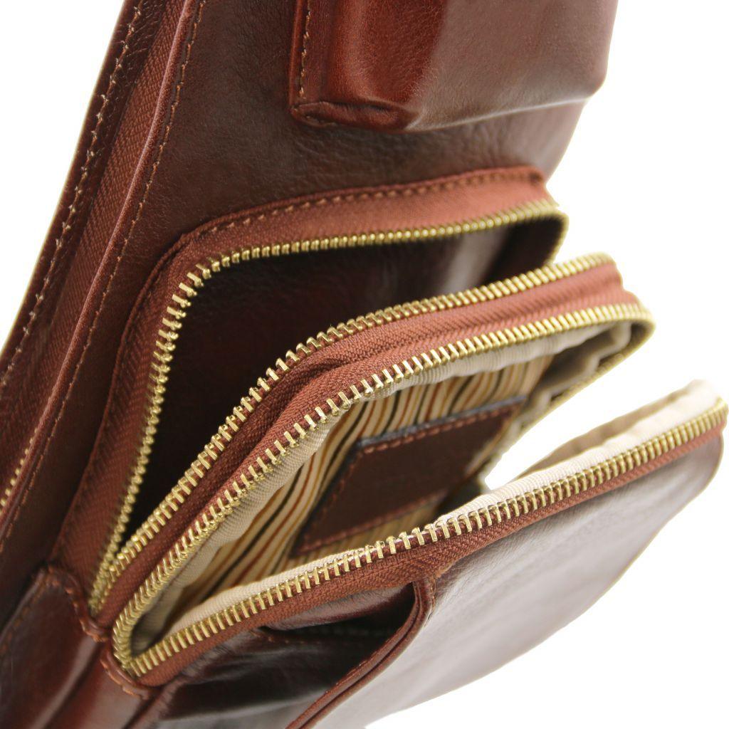 Borse da uomo in pelle Borsa crossover da uomo in pelle | TL141352 San Rocco Italia