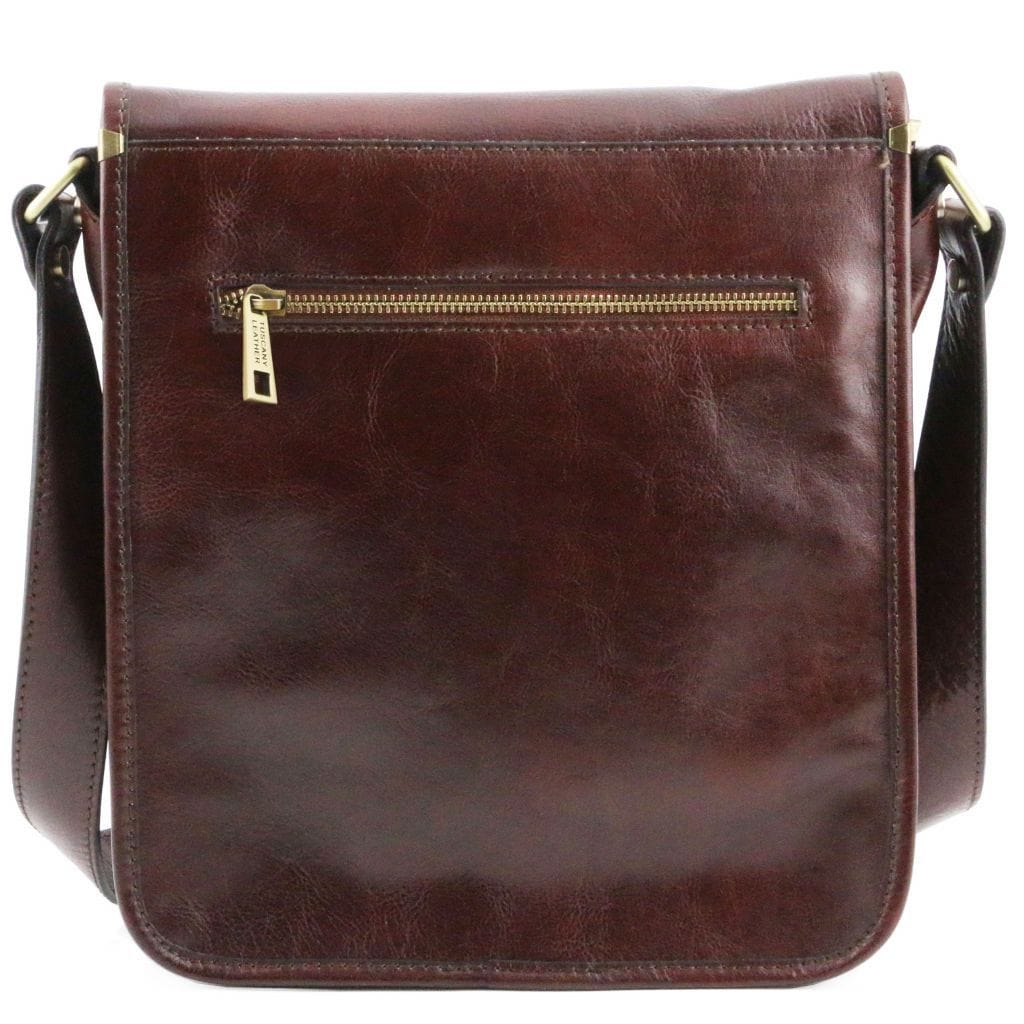 Ledertaschen für Herren TL Messenger - Leder-Schultertasche mit zwei Fächern | TL141255 San Rocco Italia