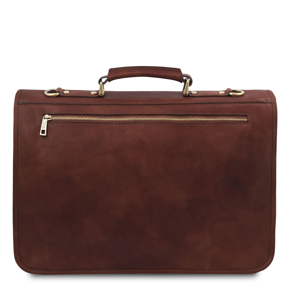 Leather briefcases Ancona - Leather messenger bag | TL142073 San Rocco Italia