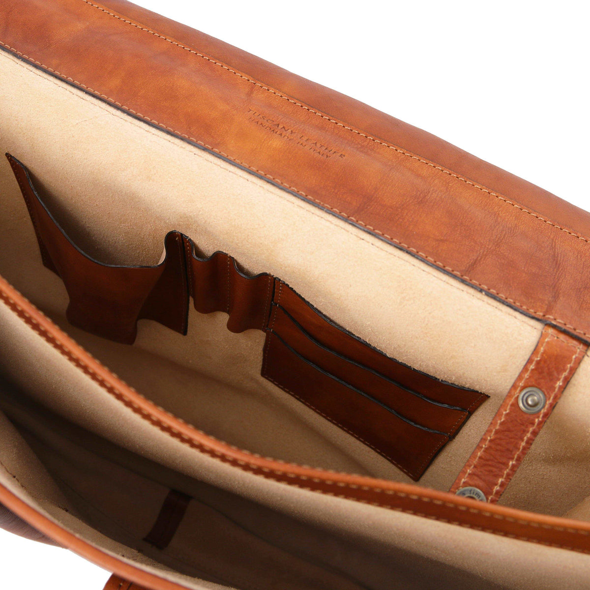 Leather briefcases Ancona - Leather messenger bag | TL142073 San Rocco Italia
