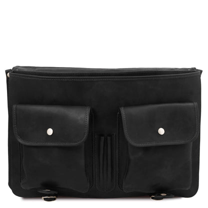 Leather briefcases Ancona - Leather messenger bag | TL142073 San Rocco Italia