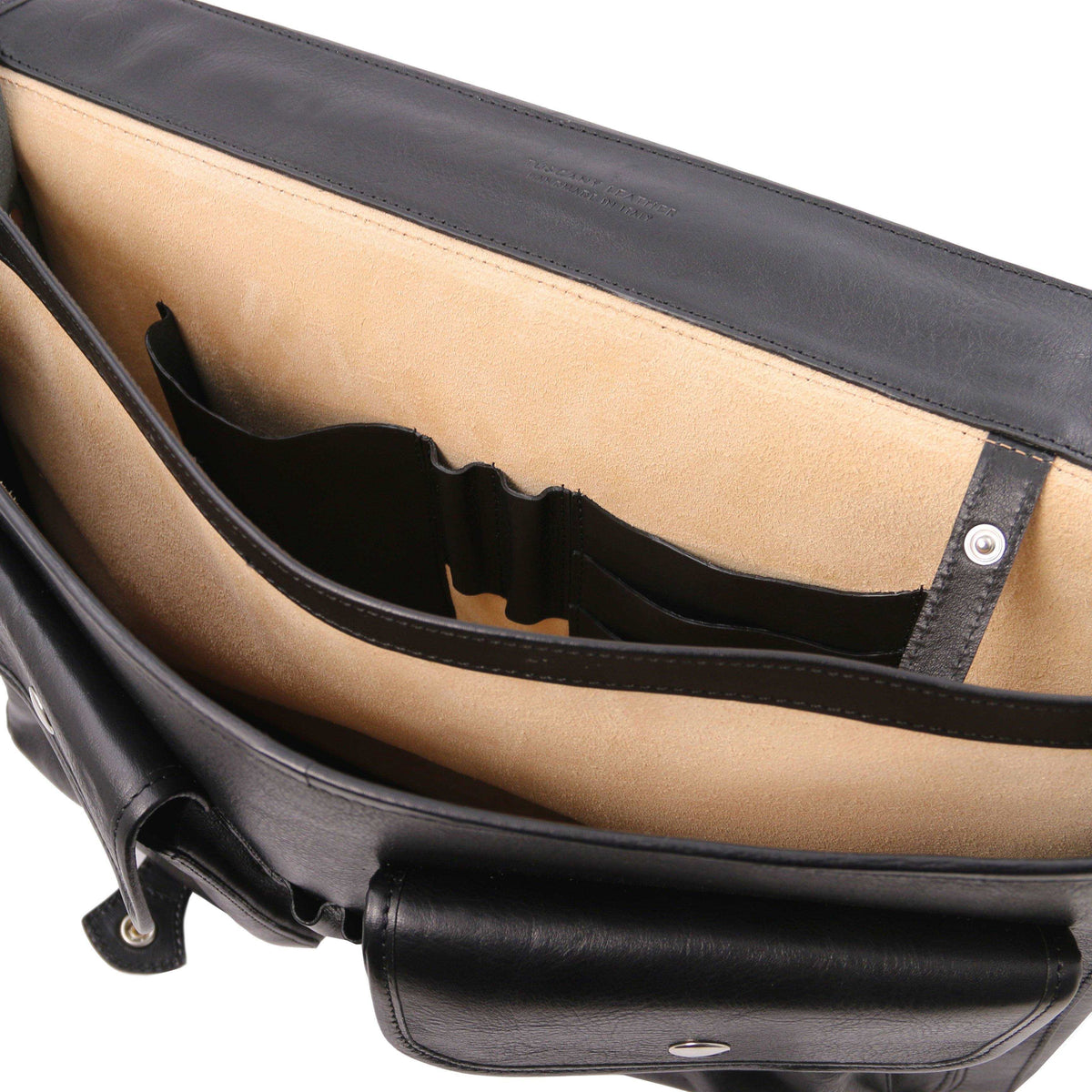 Leather briefcases Ancona - Leather messenger bag | TL142073 San Rocco Italia