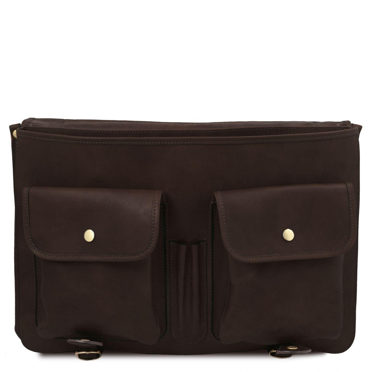 Leather briefcases Ancona - Leather messenger bag | TL142073 San Rocco Italia