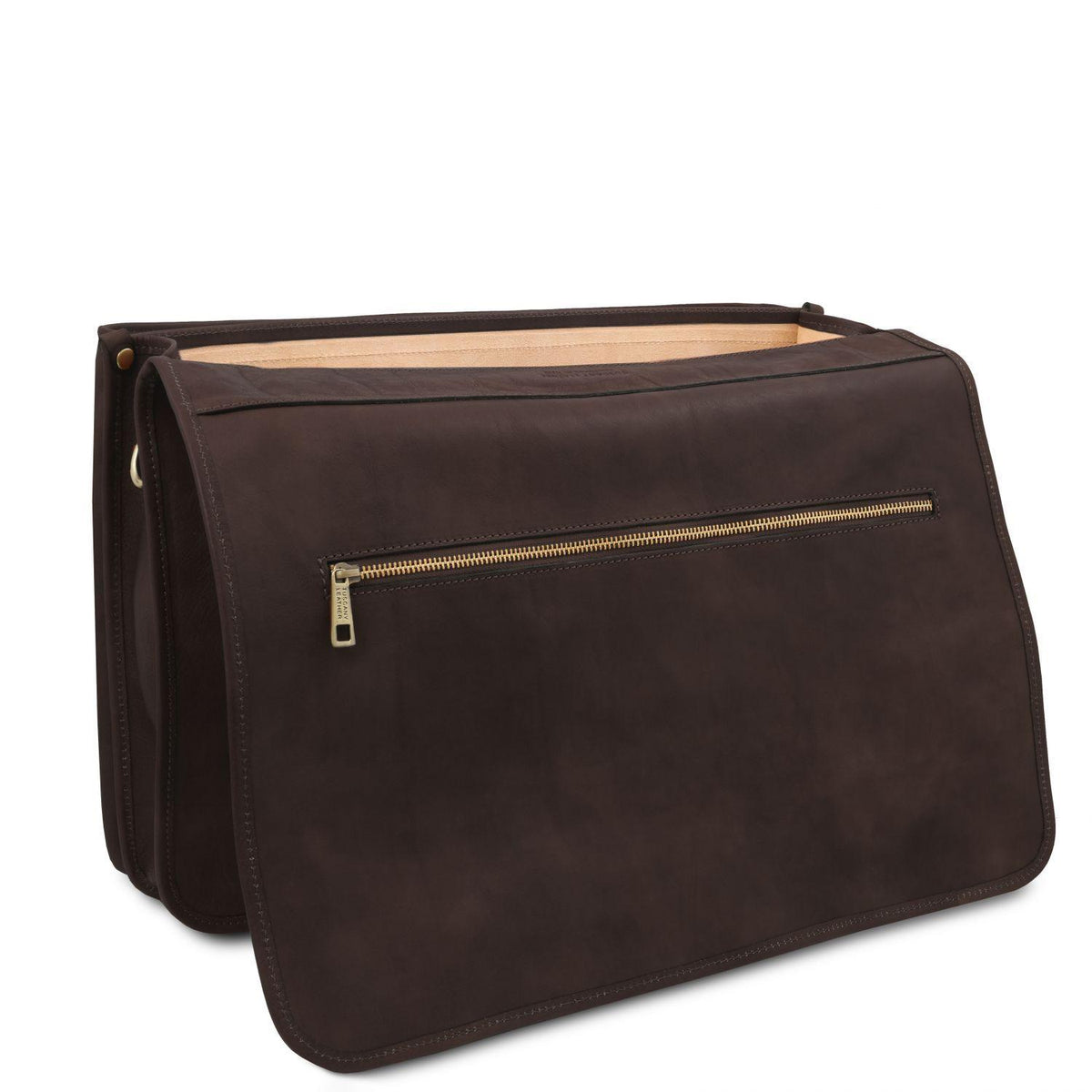 Leather briefcases Ancona - Leather messenger bag | TL142073 San Rocco Italia