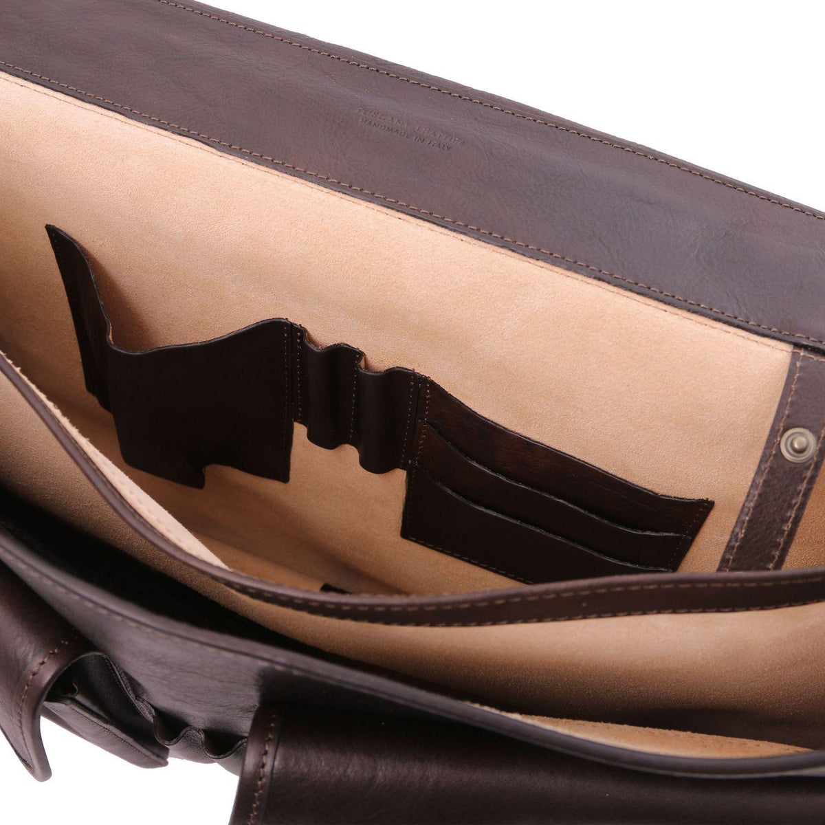Leather briefcases Ancona - Leather messenger bag | TL142073 San Rocco Italia