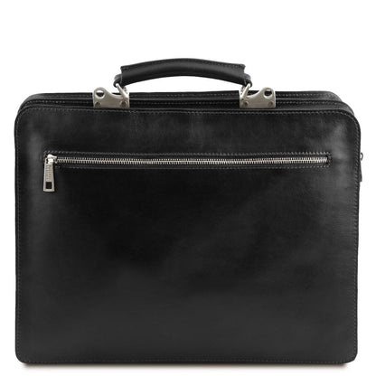 Leder-Aktentaschen Venezia - Leder-Aktentasche mit 2 Fächern | TL141268 San Rocco Italia
