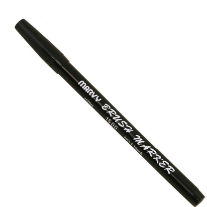 Leather care Black BRUSH MARKER - Leather repair pen | TL141530 San Rocco Italia
