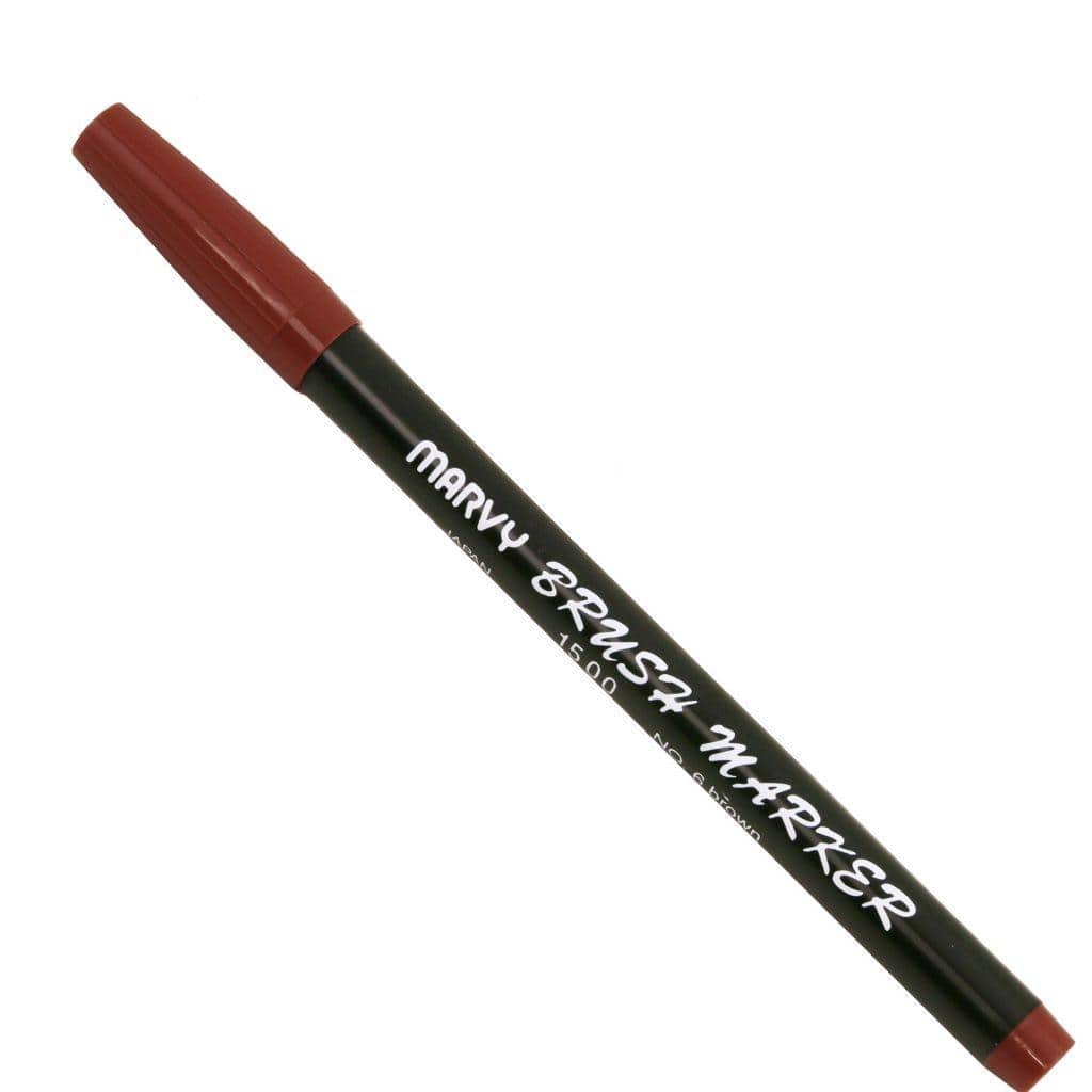 Leather care Brown BRUSH MARKER - Leather repair pen | TL141530 San Rocco Italia