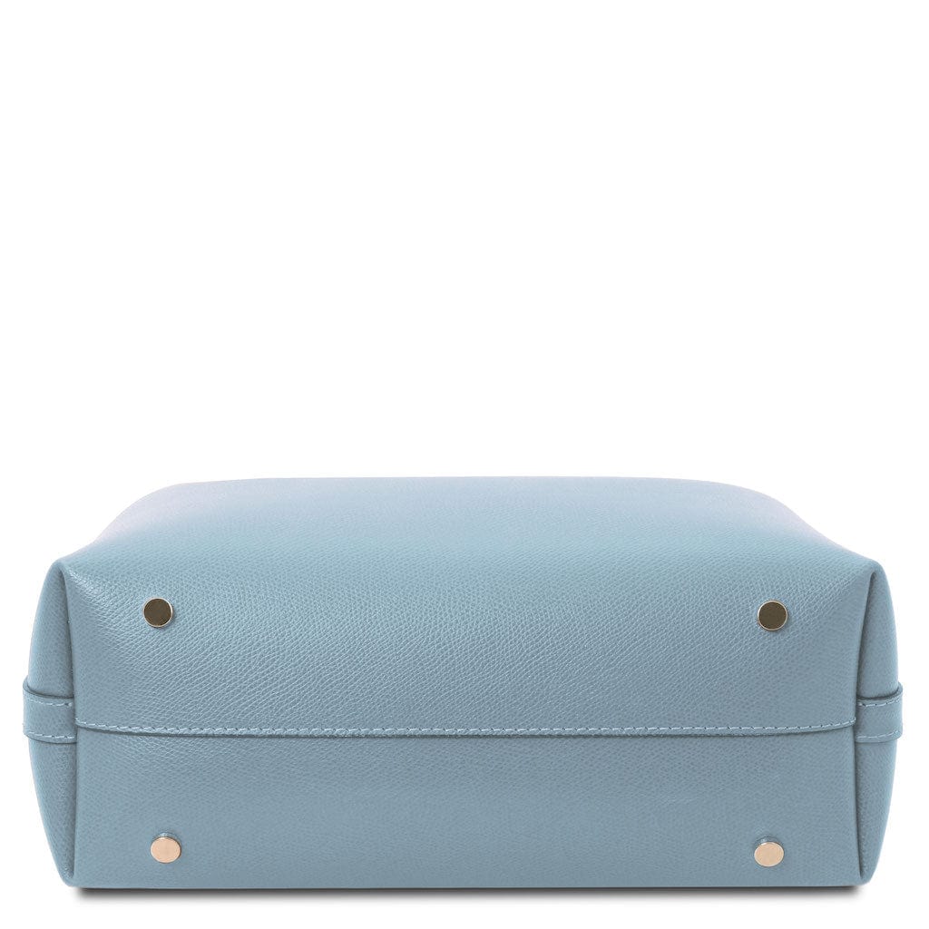 Leather handbags Clio - Palmellato leather bucket bag | TL141690 San Rocco Italia