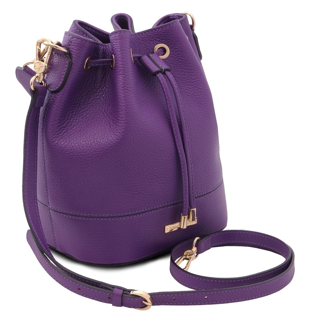 Leather handbags TL Bag - Leather bucket bag | TL142146 San Rocco Italia