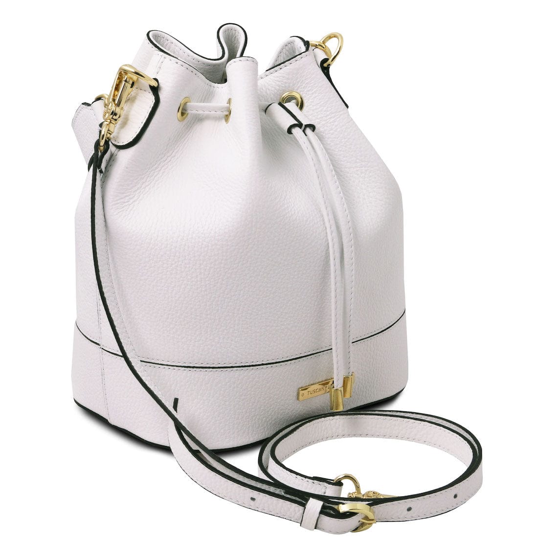 Leather handbags TL Bag - Leather bucket bag | TL142146 San Rocco Italia