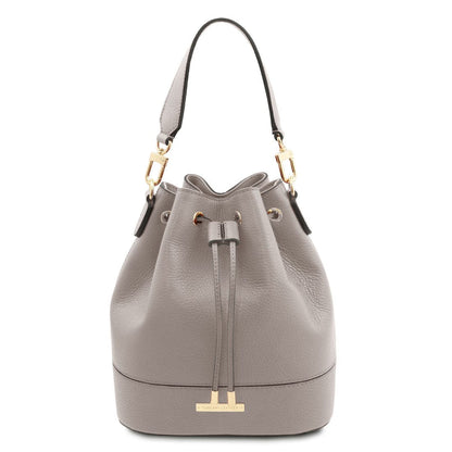 TL Bag - Leather bucket bag | TL142146 - Premium Leather handbags - Shop now at San Rocco Italia