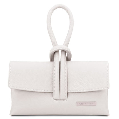 Sacs à main en cuir Blanc TL Bag - Pochette rabattable en cuir | TL141990 San Rocco Italia