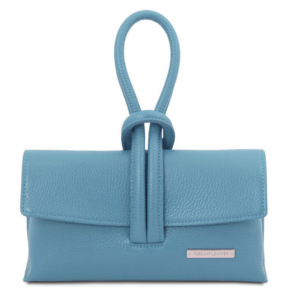 Sacs à main en cuir Azur TL Bag - Pochette rabattable en cuir | TL141990 San Rocco Italia