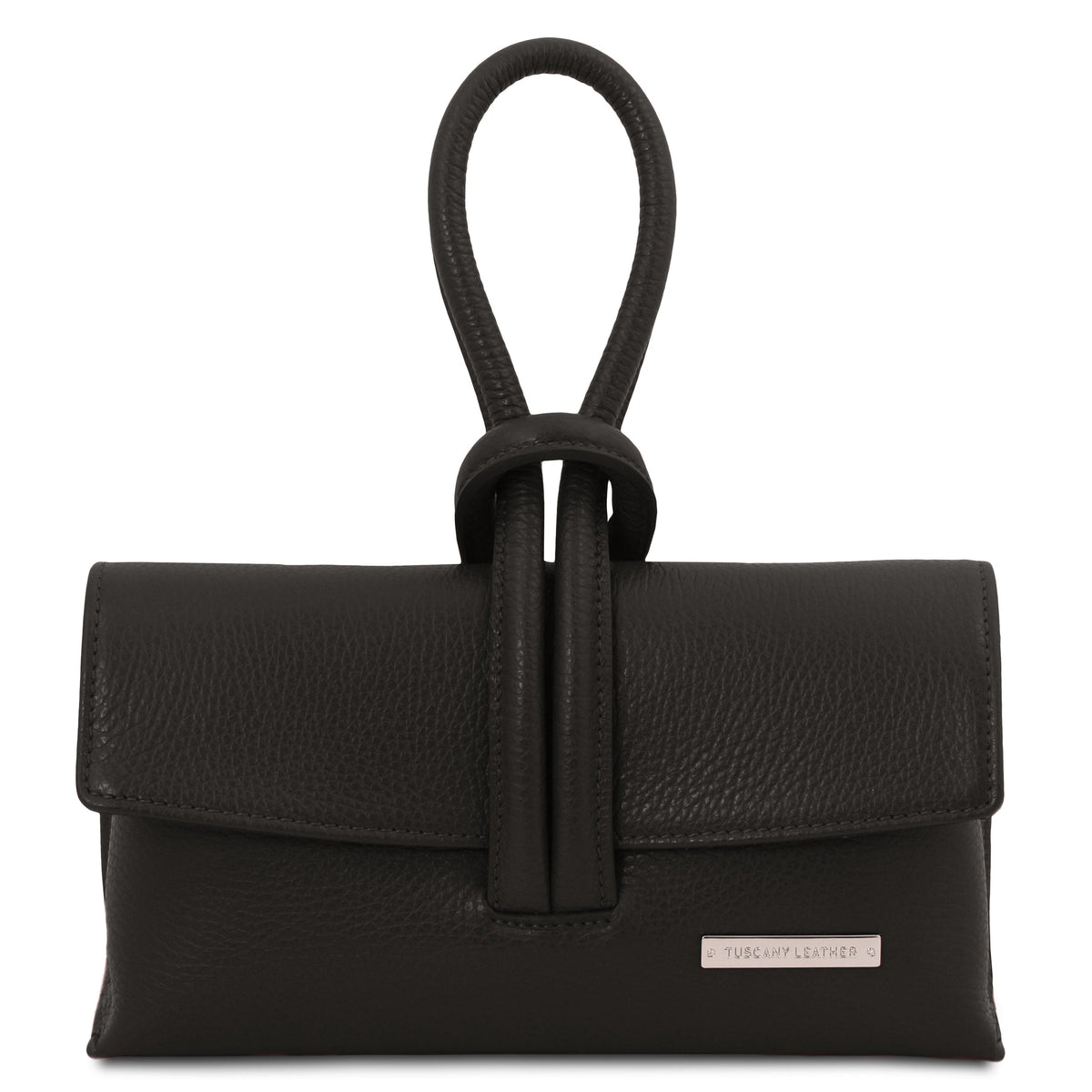 Sacs à main en cuir Noir TL Bag - Pochette pliable en cuir | TL141990 San Rocco Italia