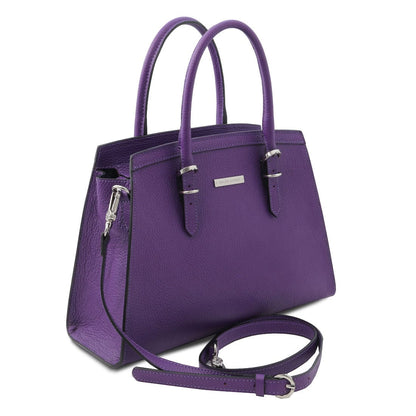 Leren handtassen TL Bag - Handtas van Italiaans leer | TL142147 San Rocco Italia