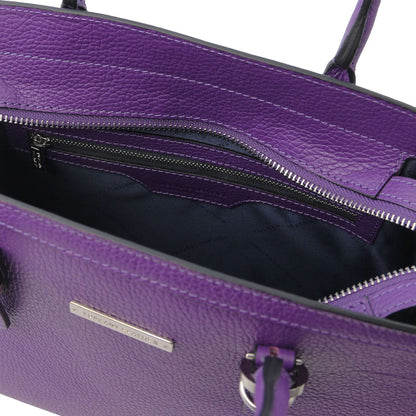 Leren handtassen TL Bag - Handtas van Italiaans leer | TL142147 San Rocco Italia