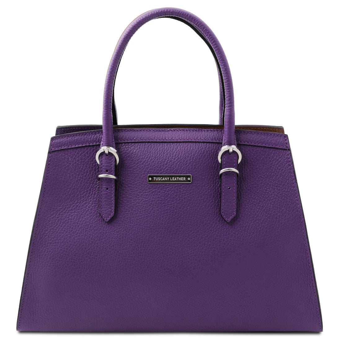 Leren handtassen Paars TL Bag - Handtas van Italiaans leer | TL142147 San Rocco Italia
